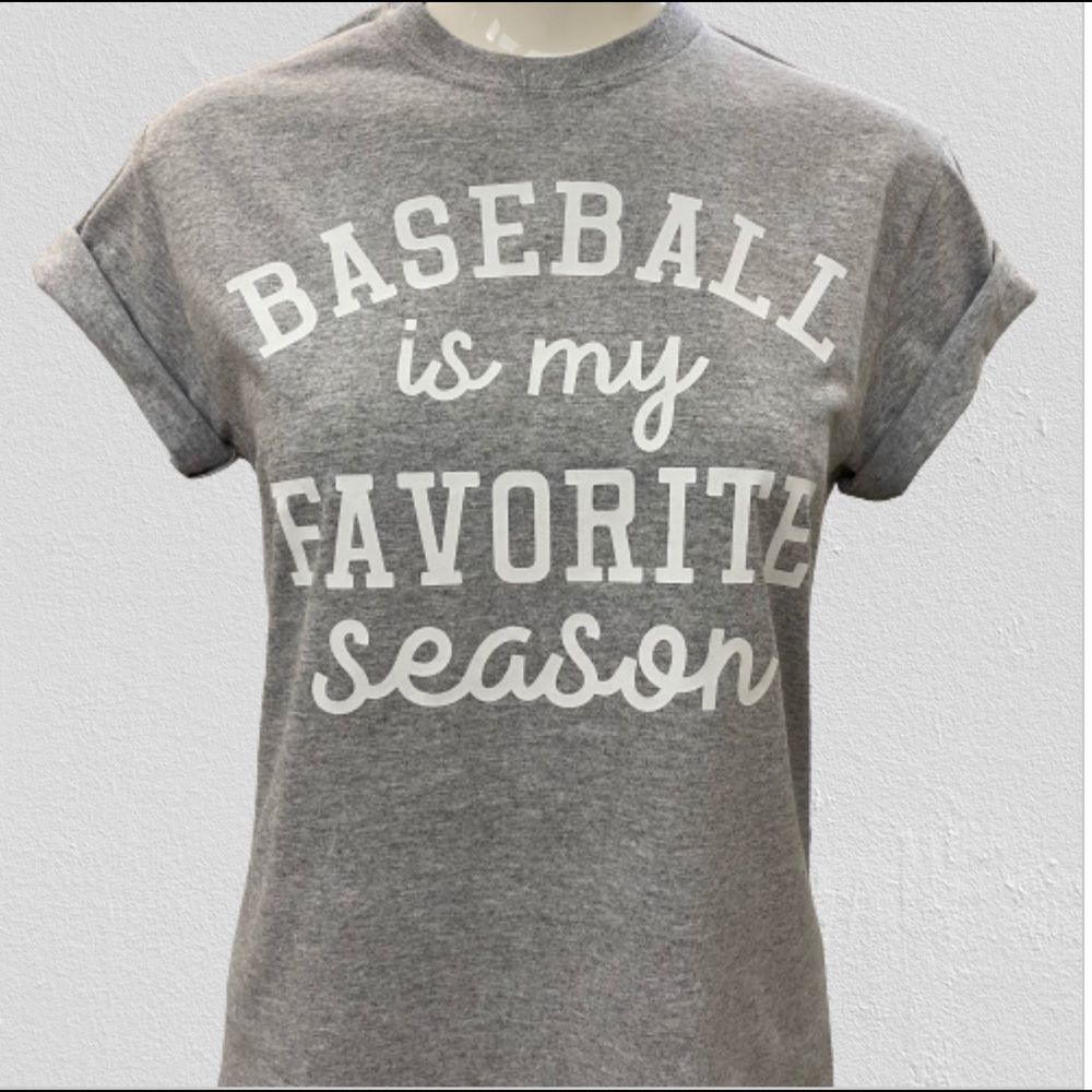 Baseball fan t-shirt